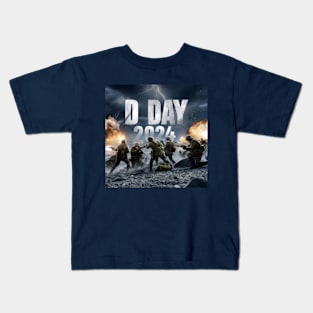 D Day 2024 Kids T-Shirt